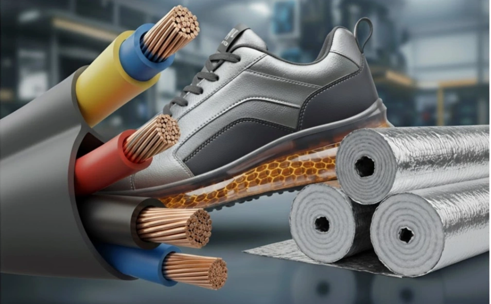 Wire & cable insulation, footwear materials, artificial leather, and thermal insulation sheets